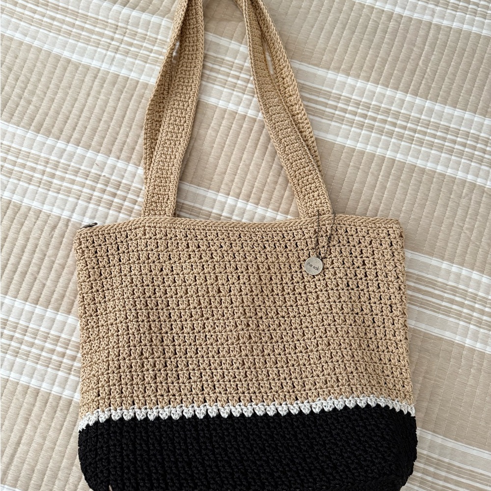 The Sak Crochet Tote Bag
